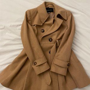 Moda International Tan Wool Coat